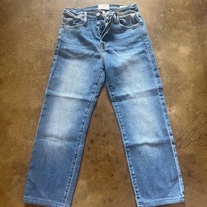 Frame Le Original Button High Waisted Jeans Size 25